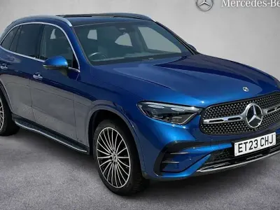 Used Mercedes GLC300 AMG line 258 HP (189 kW) 2023 Blue SUV