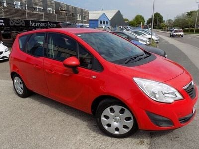 Used Vauxhall Meriva 130 HP (95 kW) 2012 Red MPV