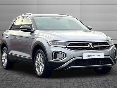 Pyrite silver with black roof Used 2022 VW T-Roc Style SUV | £21,995 (A bit pricey)