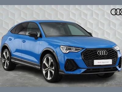Used Audi Q3 Black Edition 150 HP (110 kW) 2023 Blue SUV