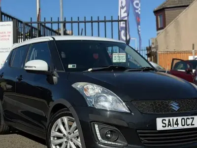 Used Suzuki Swift SZ-L 94 HP (69 kW) 2014 Black/white Hatchback