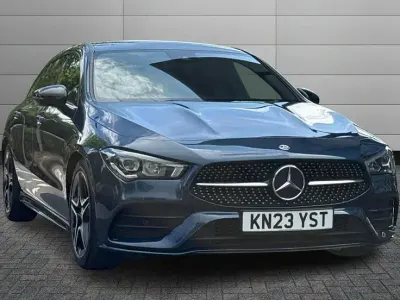 Used Mercedes CLA200 Executive 163 HP (119 kW) 2023 Blue Coupe
