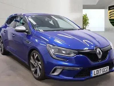 Used Renault Mégane IV GT 202 HP (148 kW) 2017 Blue Hatchback