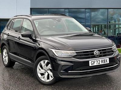 Deep black Used 2022 VW Tiguan Life SUV | £19,025 (Fair price)