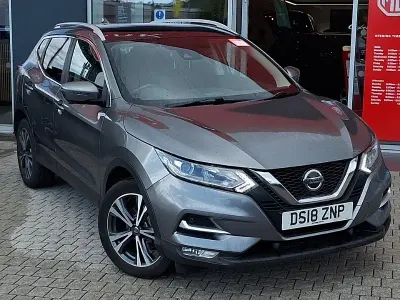 Used Nissan Qashqai N-Connecta 110 HP (80 kW) 2018 Grey SUV