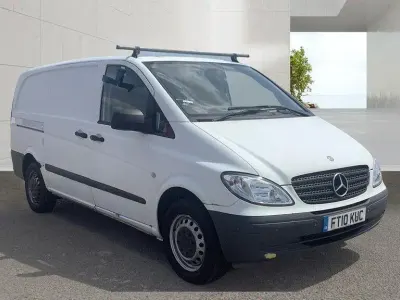 Used Mercedes Vito 95 HP (69 kW) 2010 White Van