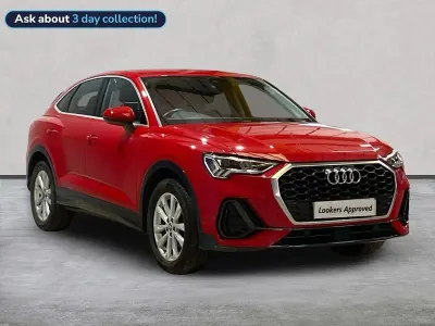 Used Audi Q3 Sportback Sport 150 HP (110 kW) 2020 Red SUV