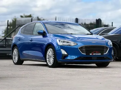 Used Ford Focus Titanium X 125 HP (91 kW) 2018 Blue Hatchback