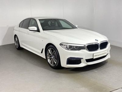 White Used 2019 BMW 520 M Sport Sedan | £19,950 (Fair price)