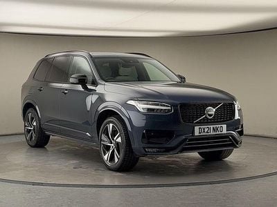 Denim blue Used 2021 Volvo XC90 R-Design SUV | £33,450 (Good price)