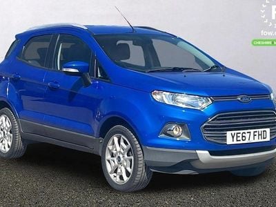 Used Ford Ecosport Titanium 112 HP (82 kW) 2017 Blue SUV