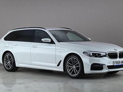 Used BMW 520 M Sport 184 HP (135 kW) 2019 White Estate