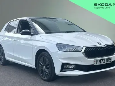 Used Skoda Fabia Colour Edition 110 HP (80 kW) 2023 White Hatchback