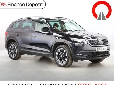Used Skoda Kodiaq SE Drive 150 HP (110 kW) 2020 Black SUV