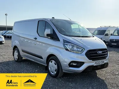 Used Ford Transit Custom Trend 105 HP (77 kW) 2022 Silver Van