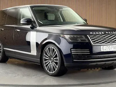 Used Land Rover Range Rover Autobiography 350 HP (257 kW) 2020 Portofino blue SUV