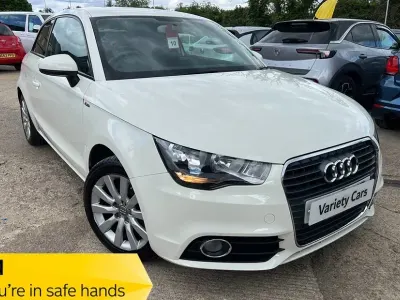 Begagnad Audi A1 Sport 2013 Vit Halvkombi