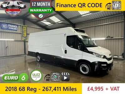 Used Iveco Daily 140 HP (102 kW) 2018 White Van