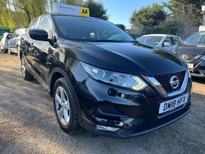 Used Nissan Qashqai Acenta 115 HP (84 kW) 2018 Black SUV