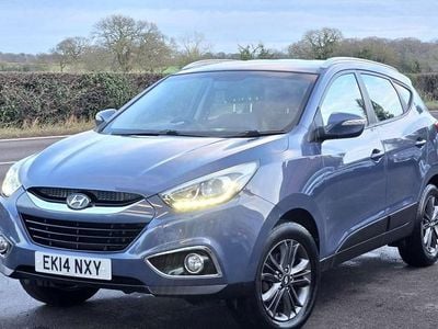 Blue Used 2014 Hyundai ix35 SE SUV | £3,995 (Fair price)