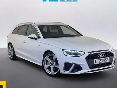 Used Audi A4 S-Line 204 HP (150 kW) 2023 White Estate