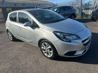 Used Vauxhall Corsa Sport 90 HP (66 kW) 2019 Silver Hatchback