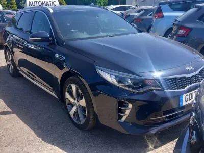 Used Kia Optima GT-Line S 139 HP (102 kW) 2017 Blue Estate