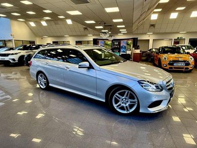 Begagnad Mercedes E220 AMG 170 HK (125 kW) 2013 Silver Kombi