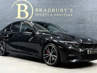 Used BMW 320 M Sport 2021 Black Sedan