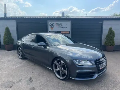 Begagnad Audi A7 Sportback Design 313 HK (230 kW) 2013 Grå Halvkombi