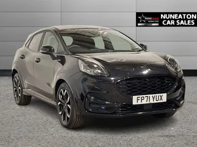 Gebraucht Ford Puma ST-Line X 125 PS (91 kW) 2022 Schwarz SUV