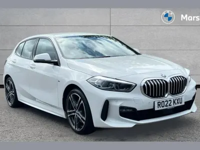 Used BMW 118 M Sport 134 HP (98 kW) 2022 White Hatchback