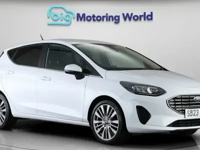 Used Ford Fiesta Titanium X 125 HP (91 kW) 2023 White Hatchback