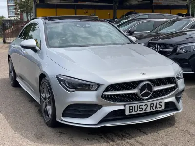 Used Mercedes CLA220 AMG Line Premium Plus 2020 Silver Sedan
