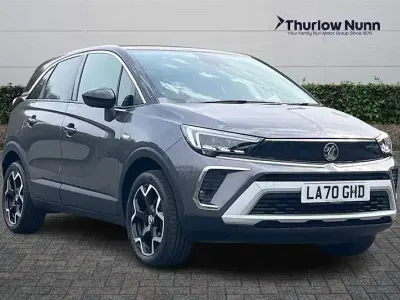 Second-hand Vauxhall Crossland Elite 130 CP (95 kW) 2021 Gri SUV