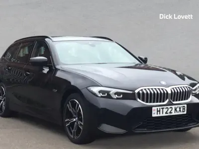 Used BMW 330 M Sport 288 HP (211 kW) 2022 Black Estate