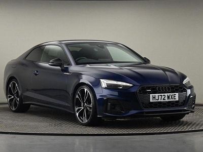 Navarra blue Used 2022 Audi A5 Black Edition Coupe | £22,850 (Good price)