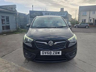 Used Vauxhall Crossland X 81 HP (59 kW) 2018 Black SUV