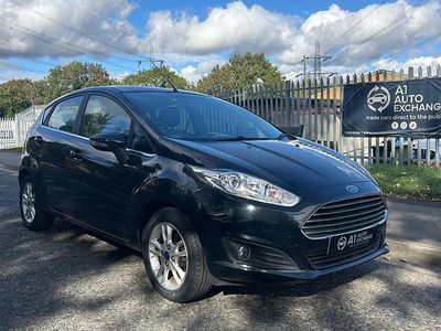 Used Ford Fiesta Zetec 2015 Black Hatchback