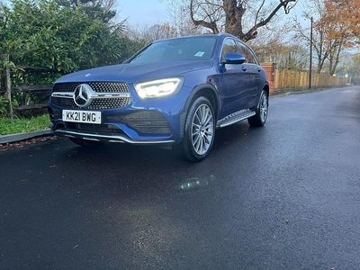 Used Mercedes GLC220 AMG Line Premium 2021 Blue Estate