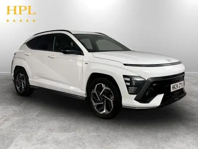 Used Hyundai Kona N Line 141 HP (103 kW) 2024 White SUV