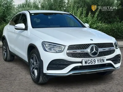 Used Mercedes GLC220 AMG line 194 HP (142 kW) 2019 White SUV