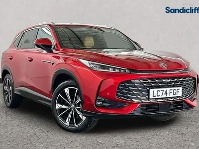 Tri coat dynamic red Used 2024 MG HS Trophy SUV | £17,747 (Good price)