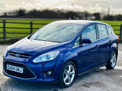 Used Ford C-MAX Titanium X 125 HP (91 kW) 2014 Blue MPV