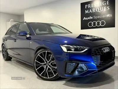 Used Audi A4 S-Line 163 HP (119 kW) 2023 Blue Estate