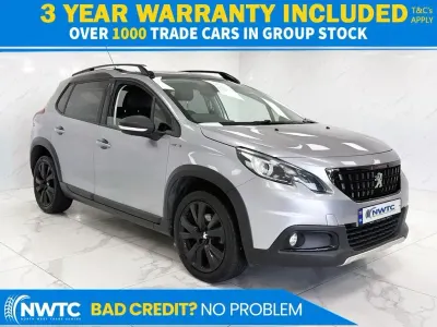 Used Peugeot 2008 GT-line 130 HP (95 kW) 2017 Grey SUV