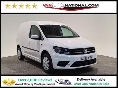 Used VW Caddy Trendline 102 HP (75 kW) 2020 White MPV