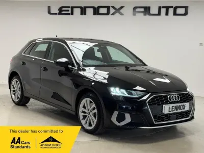 Used Audi A3 Sportback Sport 204 HP (150 kW) 2024 Black Hatchback