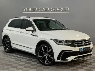 Used VW Tiguan R-line 150 HP (110 kW) 2021 White SUV