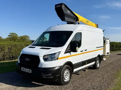 Used Ford Transit 130 HP (95 kW) 2020 White Van